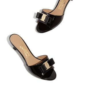 COPY - Salvatore Ferragamo Vara Bow Slide Sandals